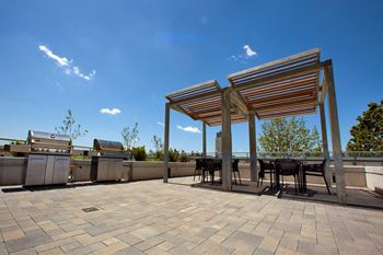Barbecue area with alfresco dining